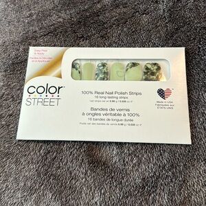 Color Street Cammo To My Rescue Multi Color Green Camouflage Nail Strip Set